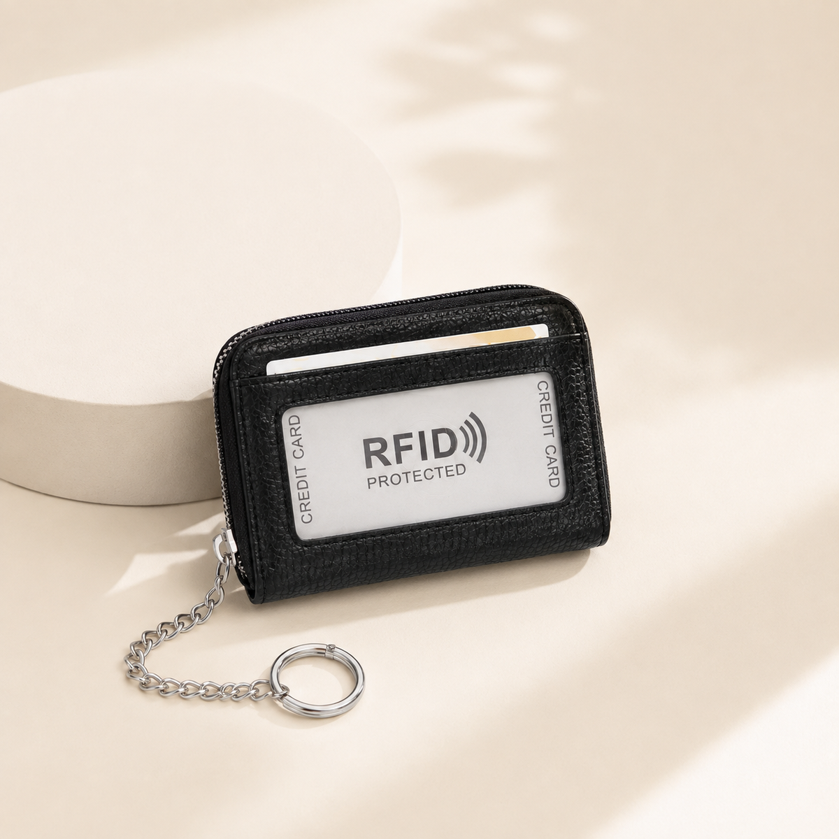 Women's Genuine Leather Business Fashion Card Case